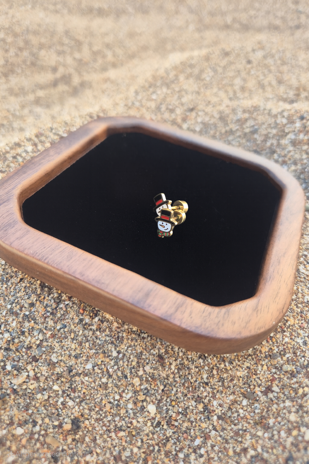 Sniegavīra Ziemassvētku auskari – svētku mirdzums ikvienam